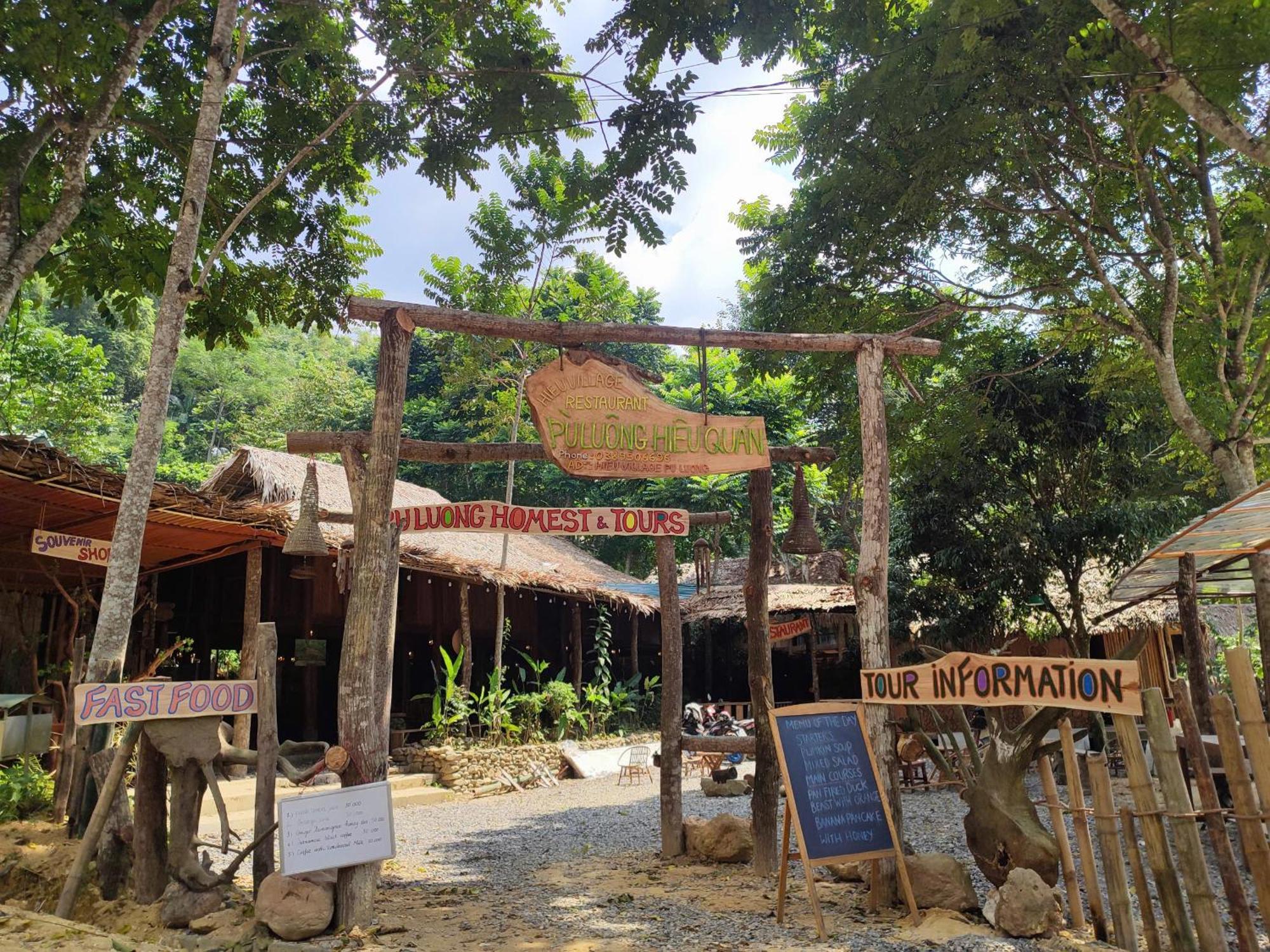 Pu Luong Homestay & Tours Huong Ba Thuoc Exterior foto